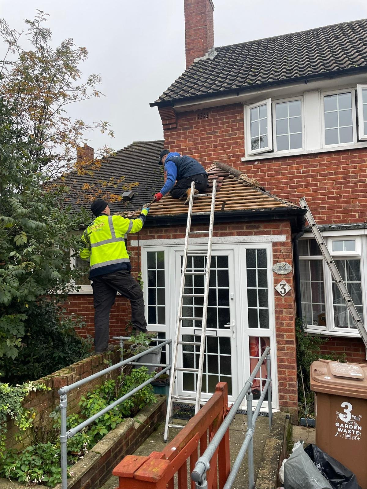 Emergency Roofing Greenford 3 Roofer fixing storm damage in Greenford